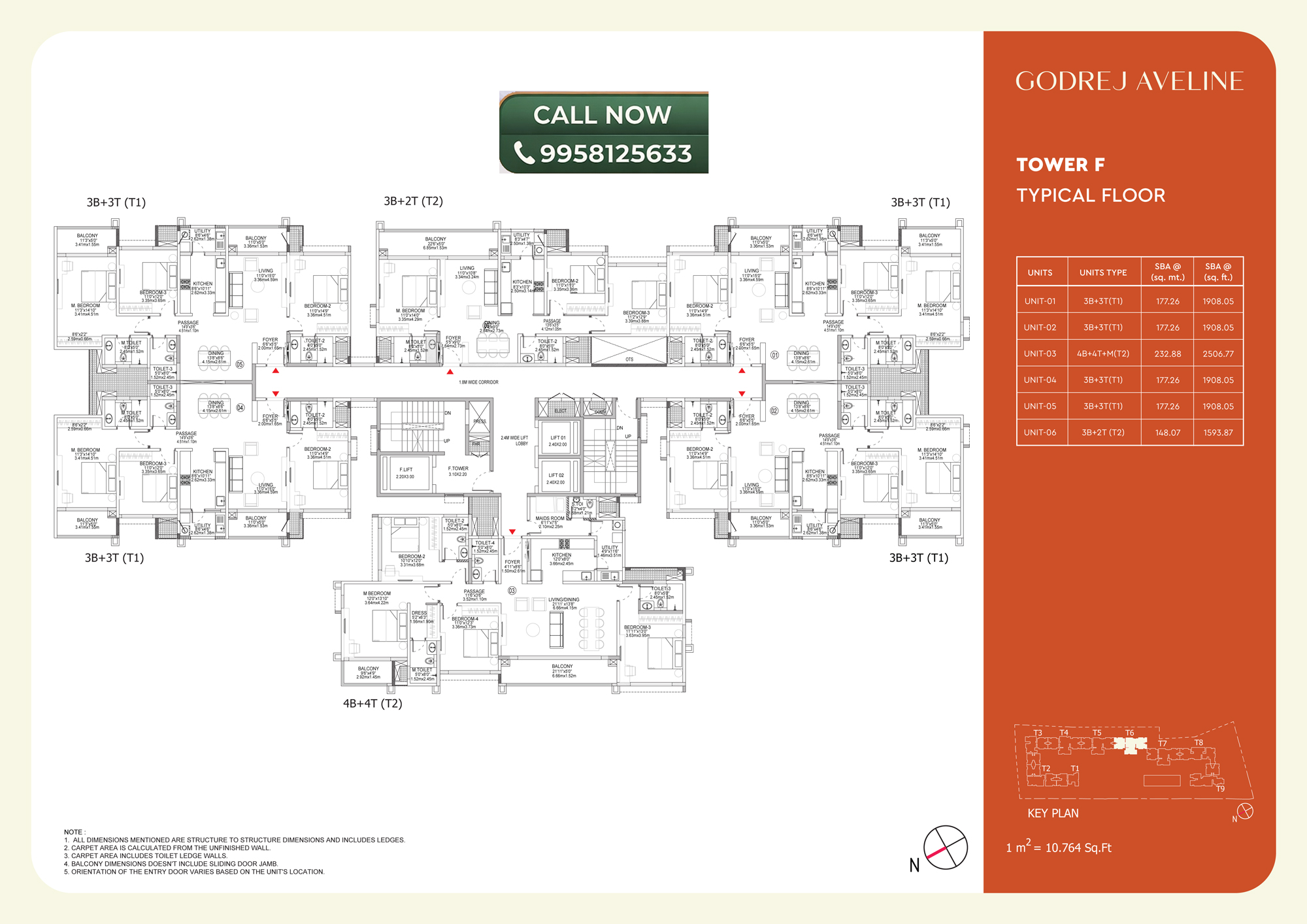 Godrej Aveline Floor Plan